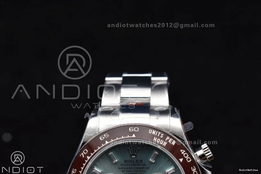 YG 793 Edition SS Crystal Contemporary V 126506 Ice QF SH4131 Daytona Blue 1:1 Dial Braclet Marker Best on 0711